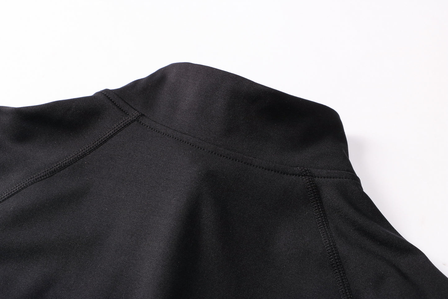 Fleece lined zip front top