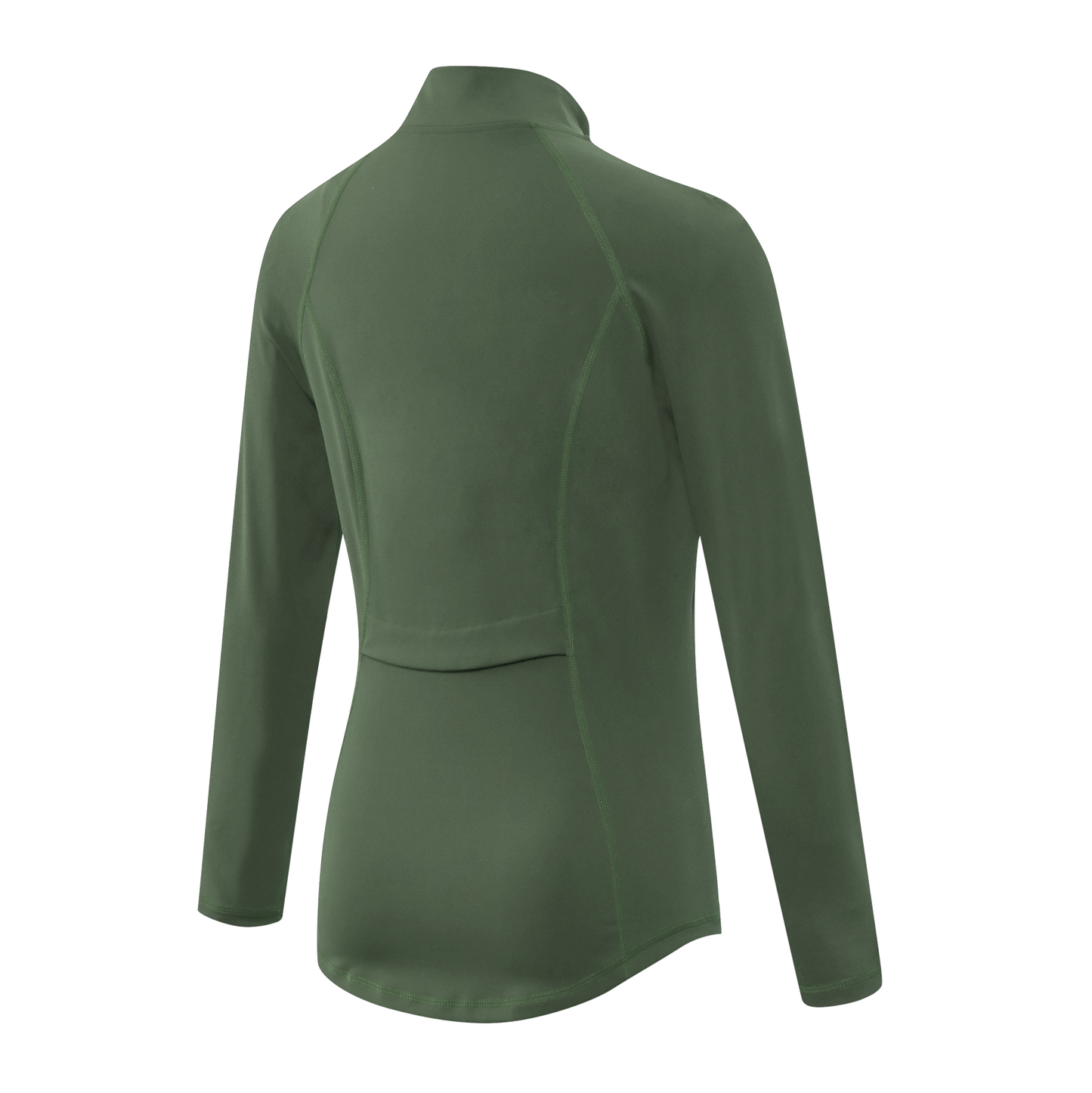 Fleece lined zip front top