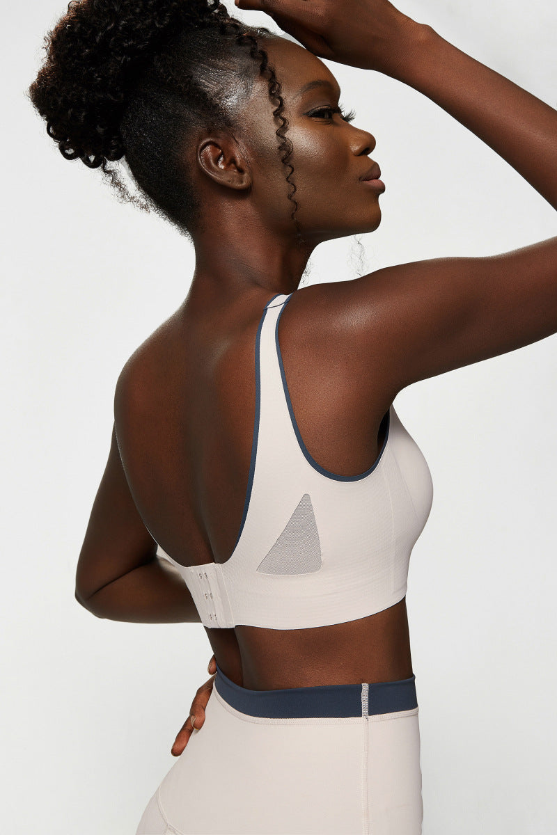 Low back sports bra