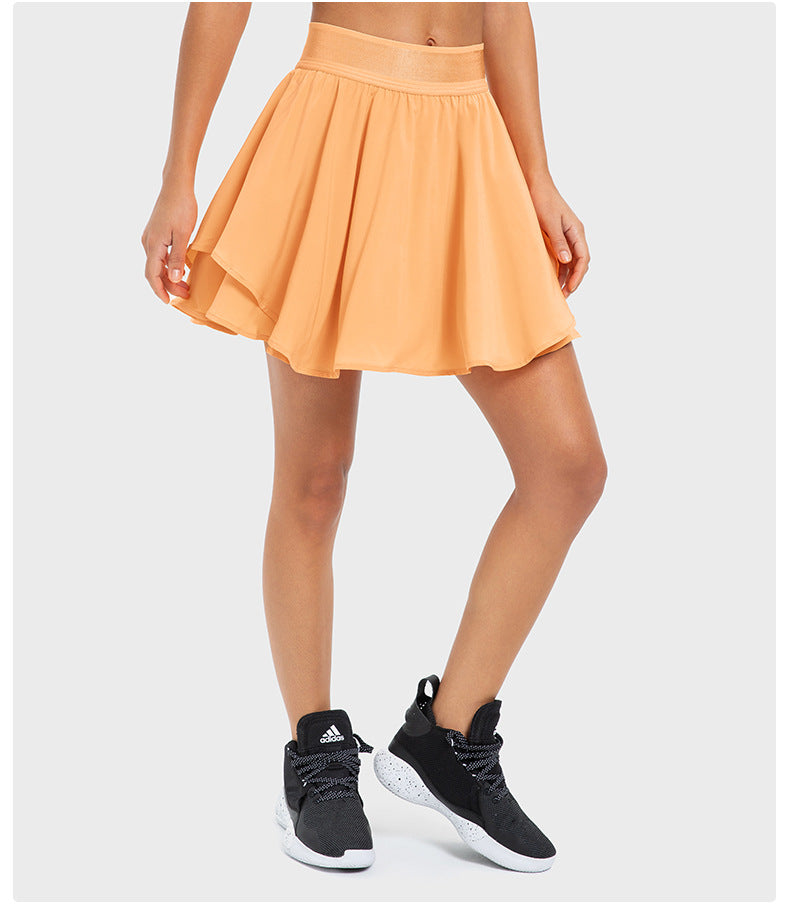 Layered skort