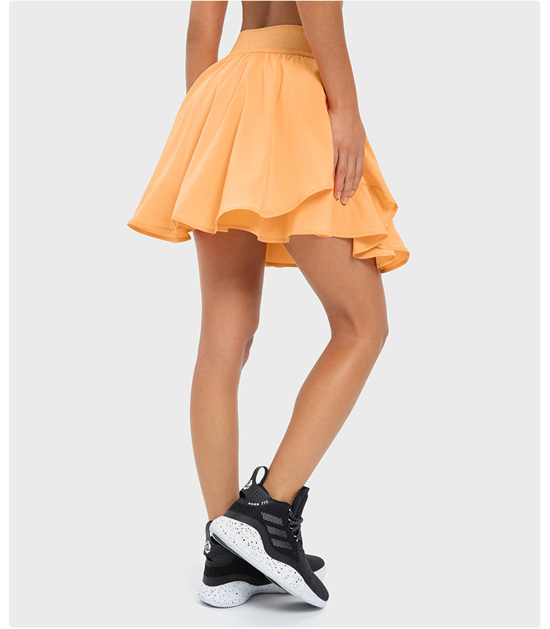 Layered skort