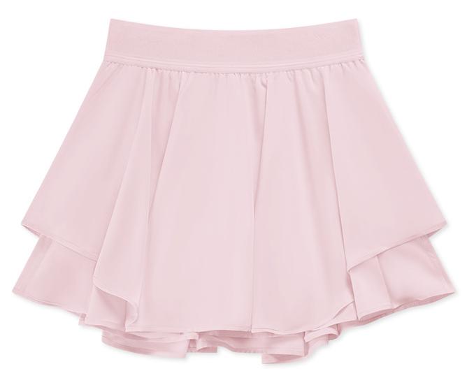 Layered skort