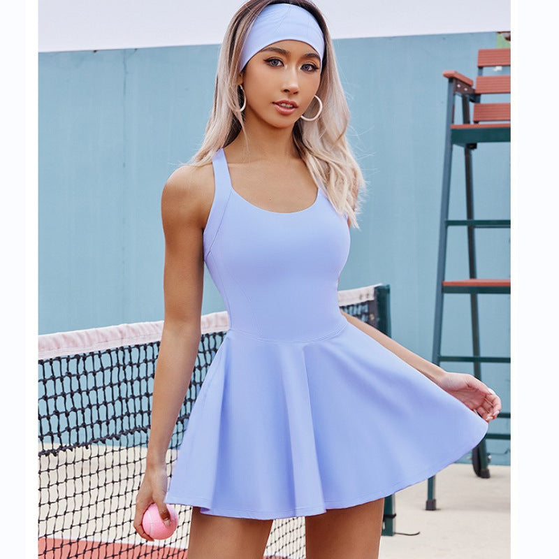 A line fitness dress