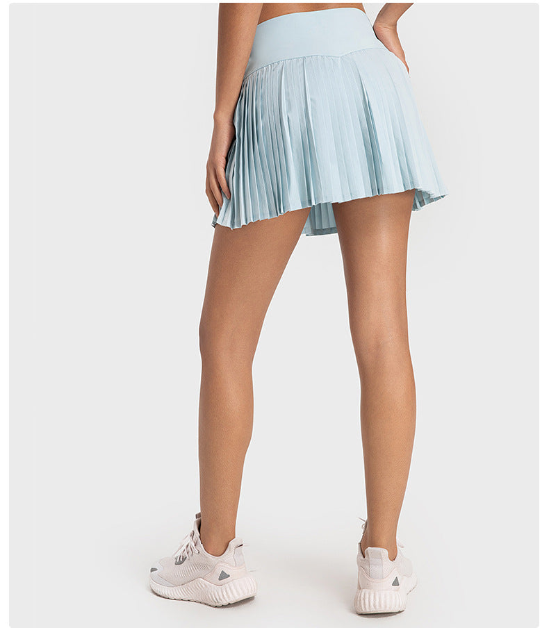 Pleated skort