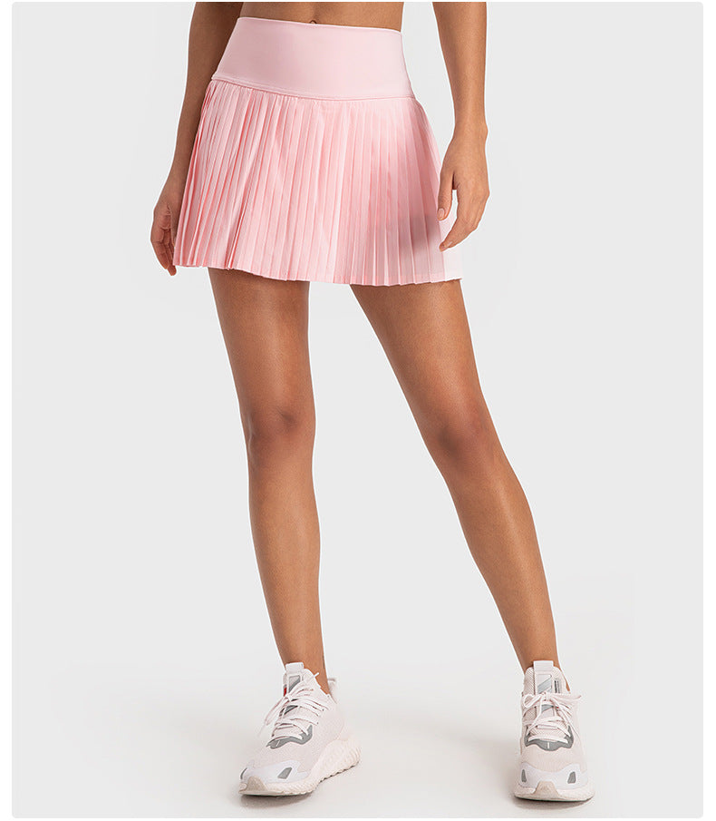 Pleated skort