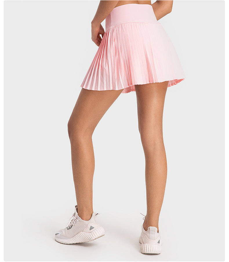 Pleated skort