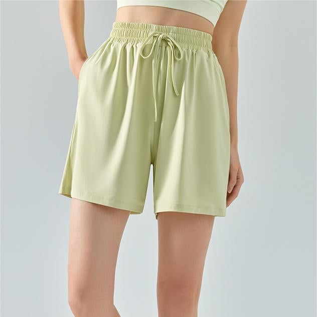 Breathable high waist shorts