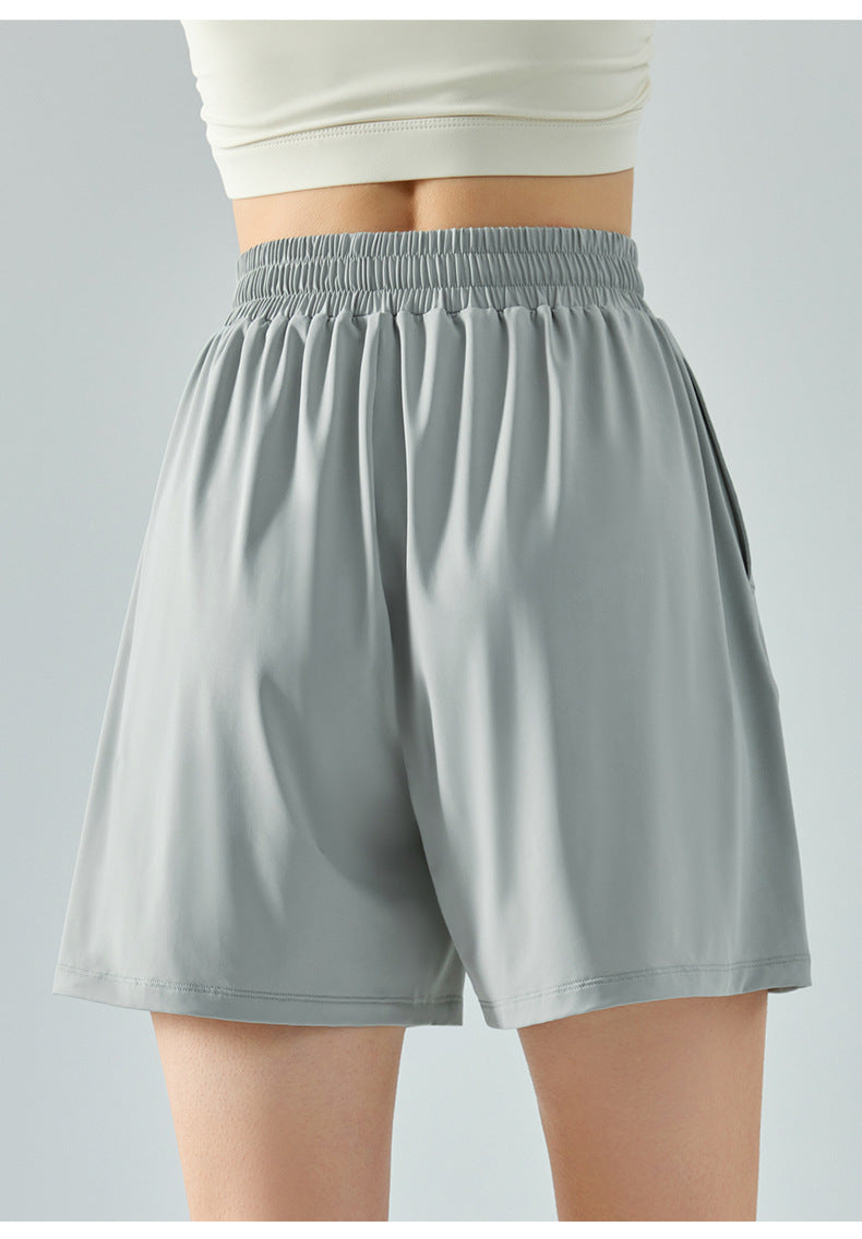 Breathable high waist shorts