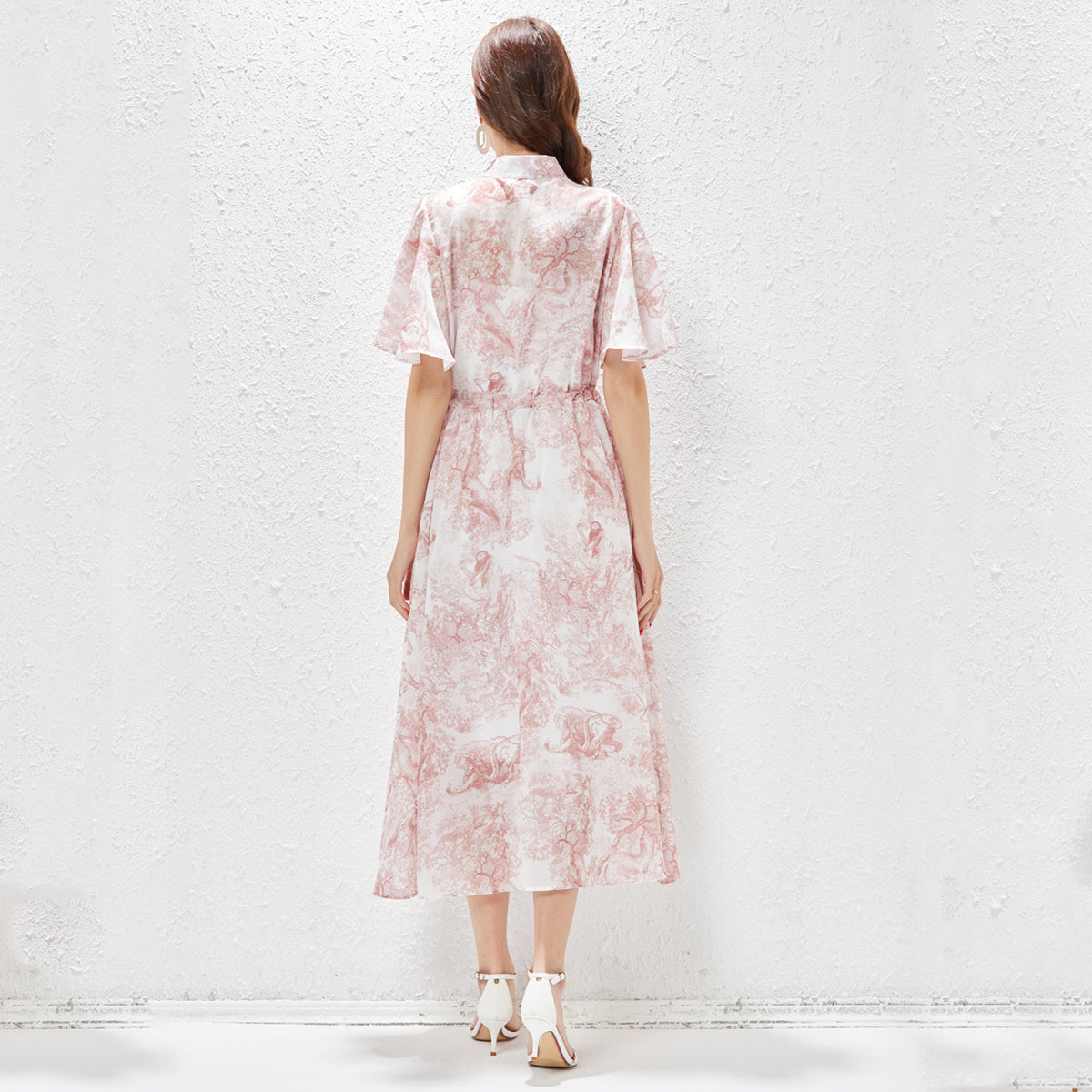 Printed summer dress