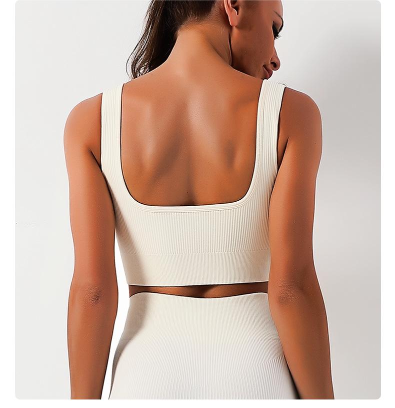 Rib sports bra