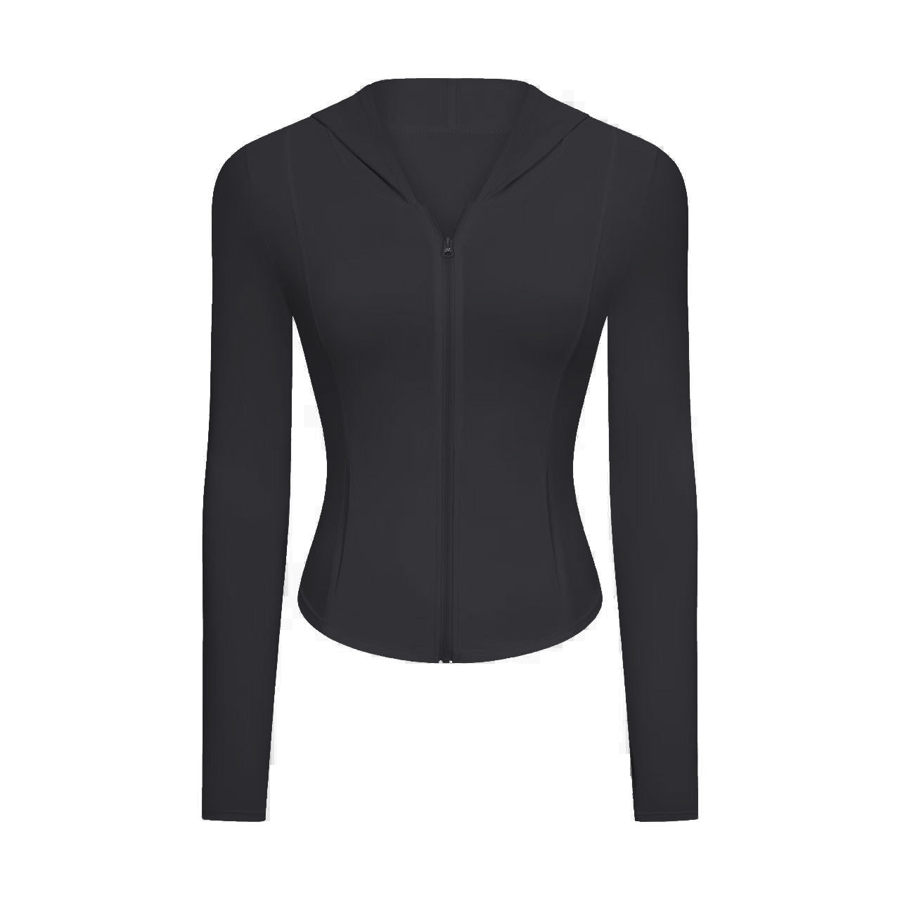 Zipper front hoodie