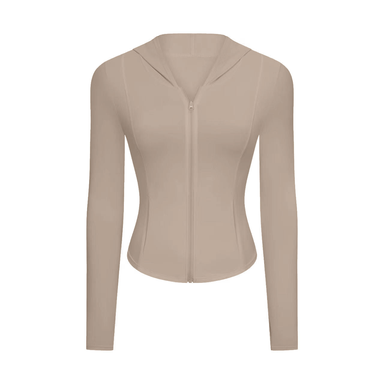 Zipper front hoodie