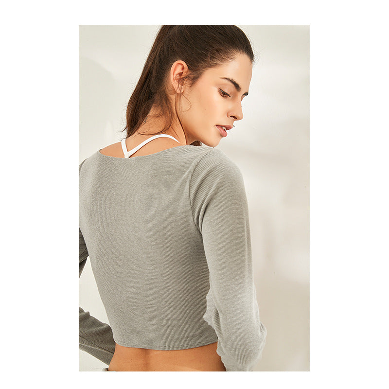 Warm cropped top