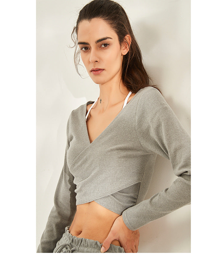 Warm cropped top