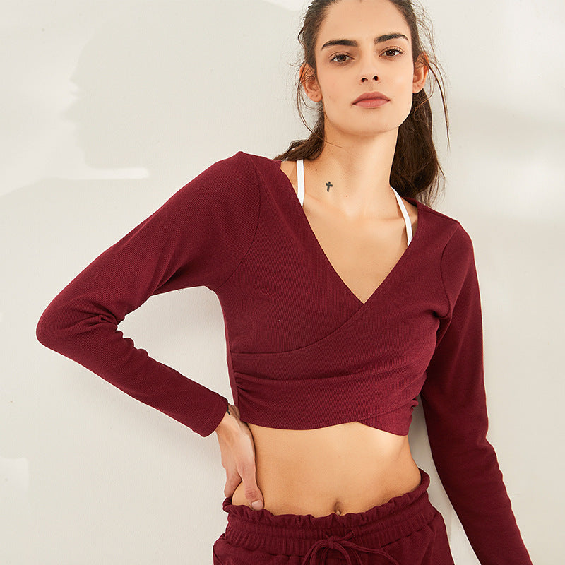 Warm cropped top