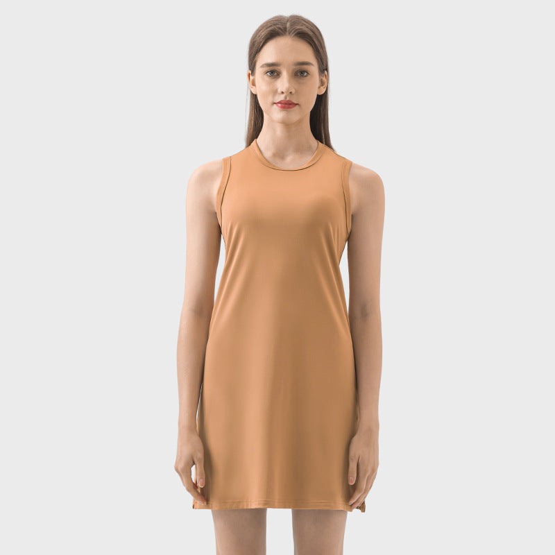 Comfy sports dress with padding