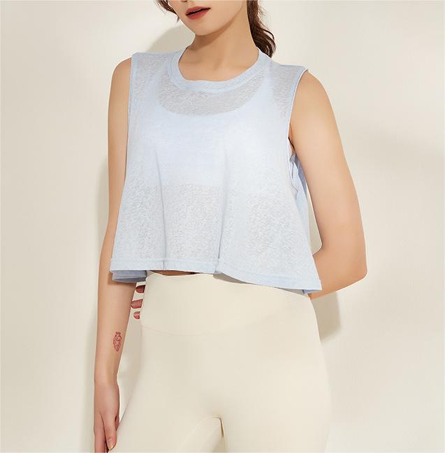 Loose fitting sleeveless top
