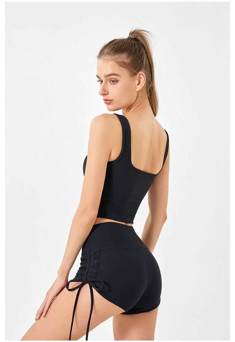 hot pants with drawstrings
