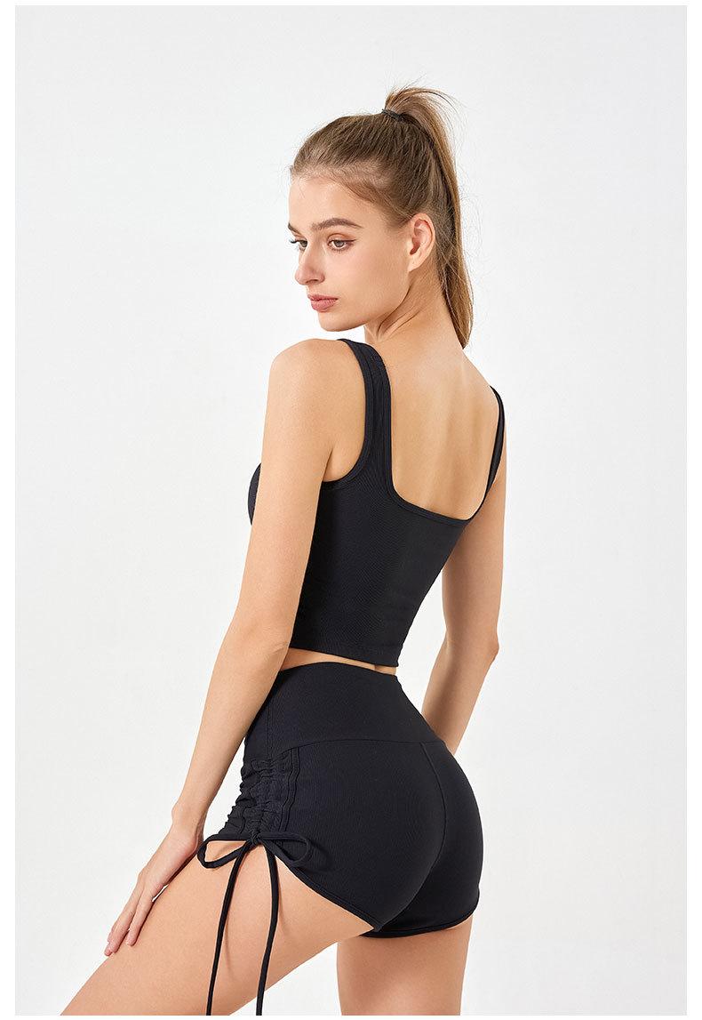 hot pants with drawstrings