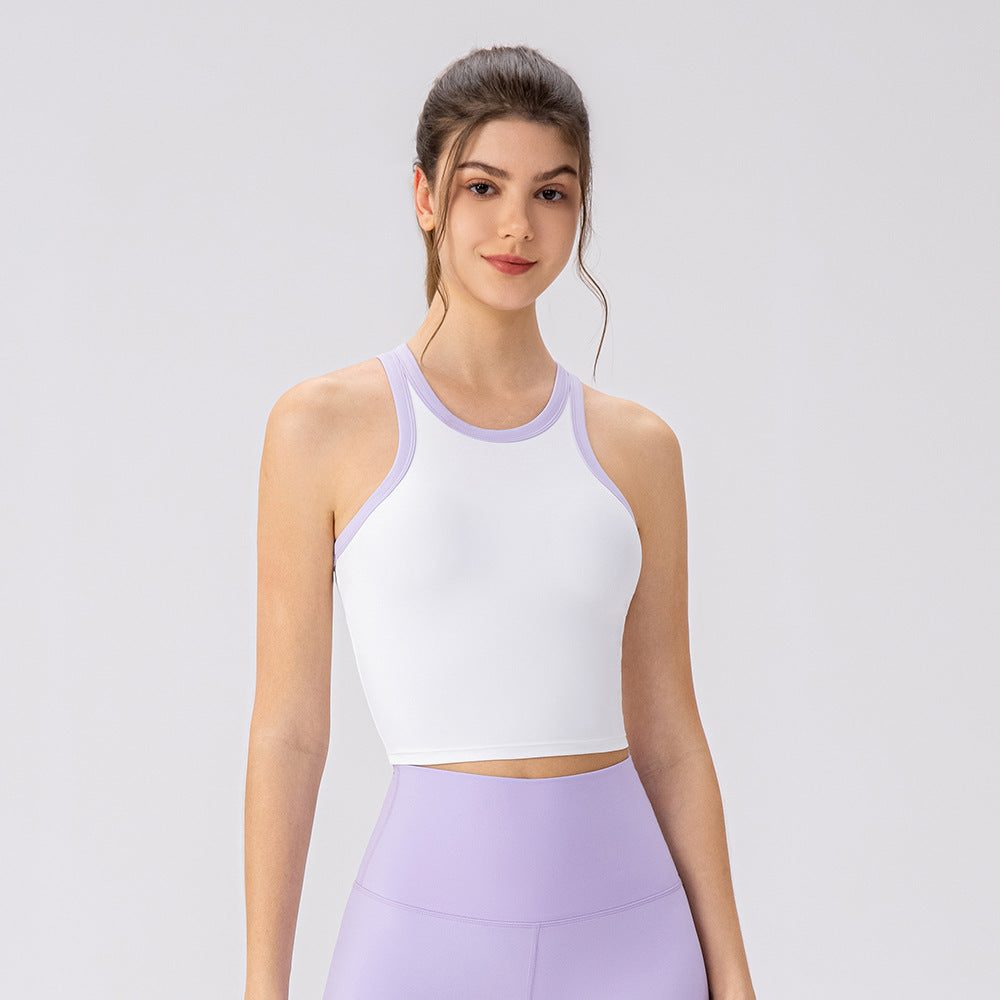 Contrast detail vest