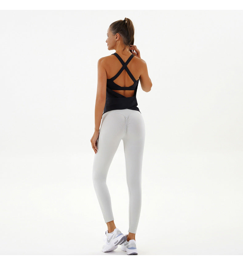 Cross back vest