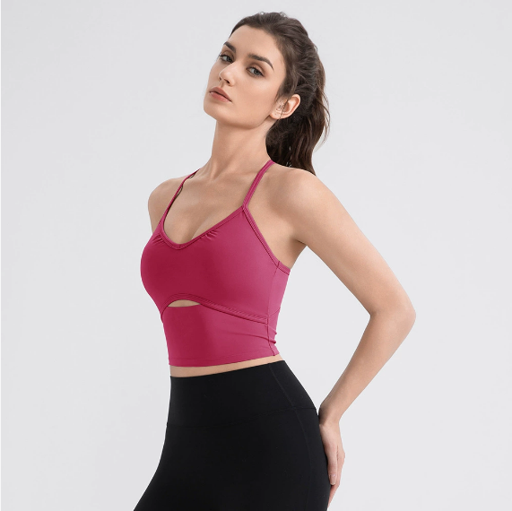 Cut out front vest