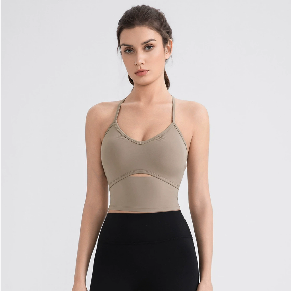 Cut out front vest