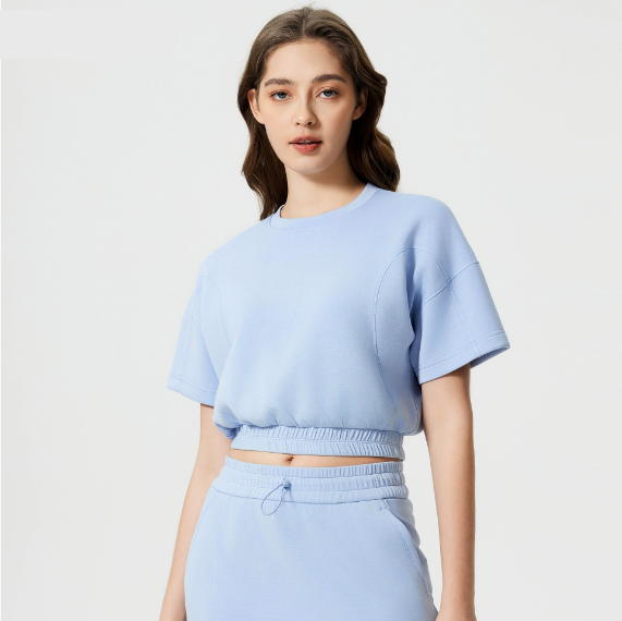 Cropped T shirt