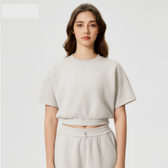 Cropped T shirt
