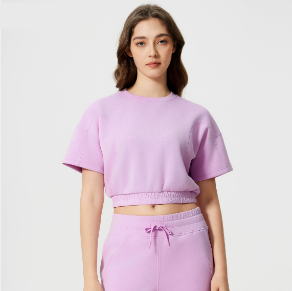 Cropped T shirt