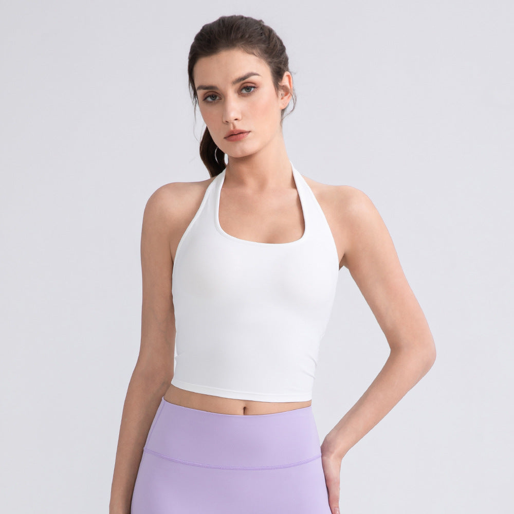 Halter neck vest