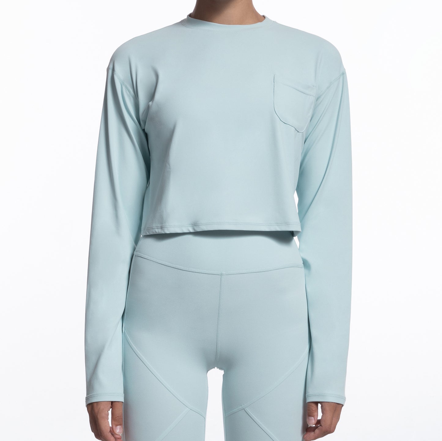 Cropped full sleeve top