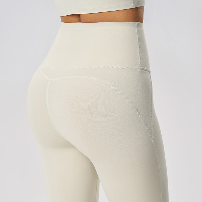 High-rise biker shorts