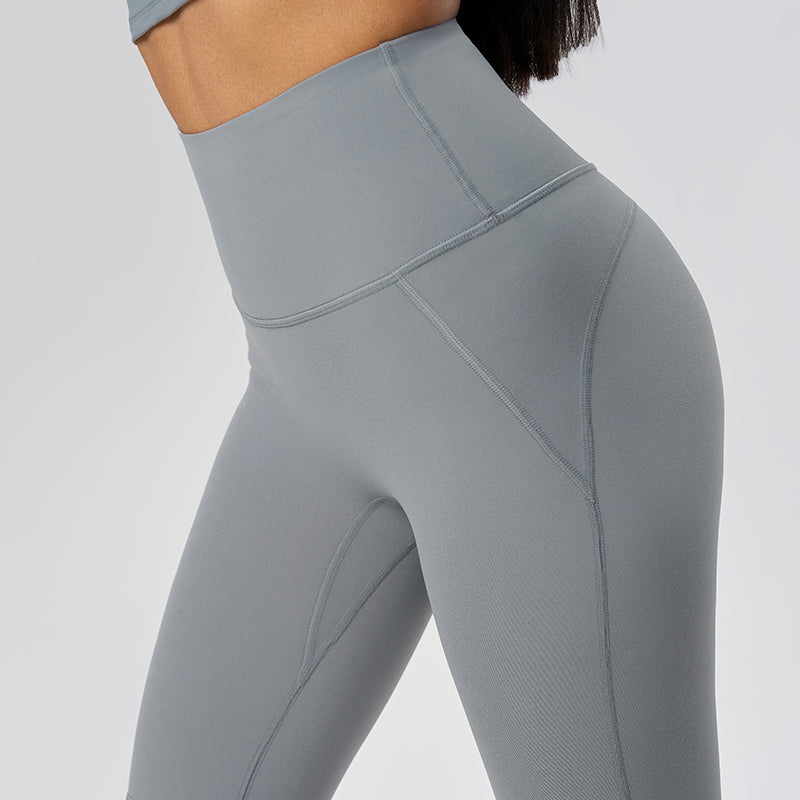 High-rise biker shorts