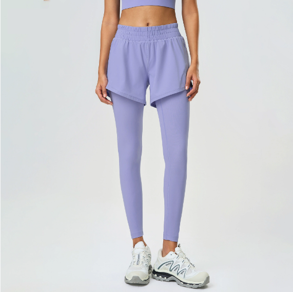 Faux Two Pieces Fitness leggings