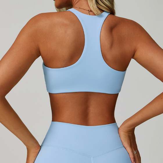 Seamless medium support bra