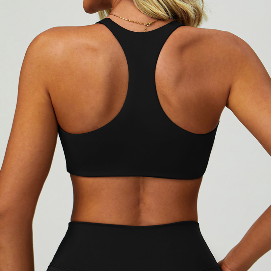 Seamless medium support bra