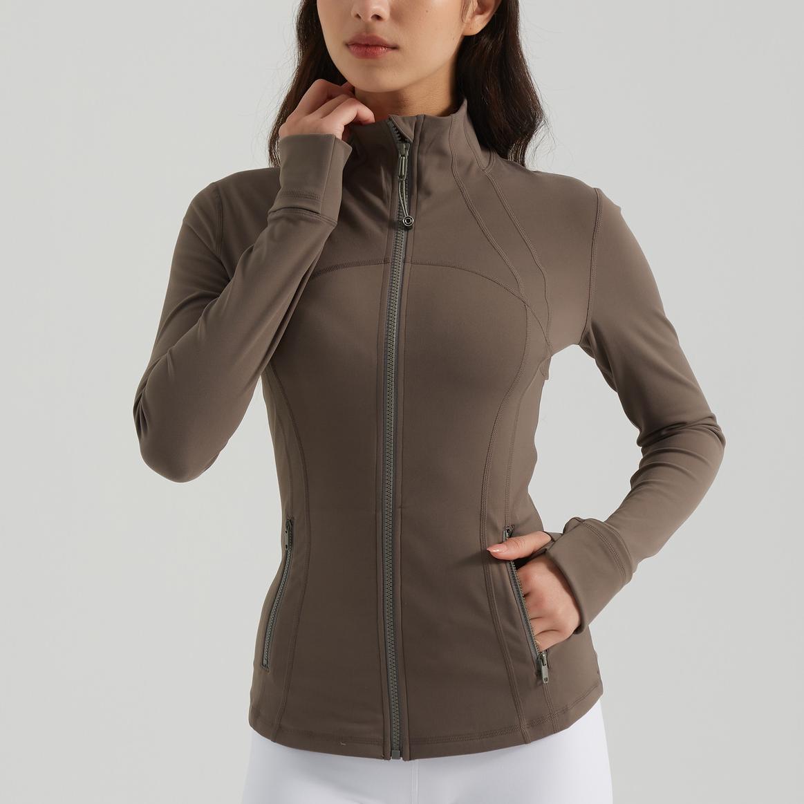 Zip front jacket