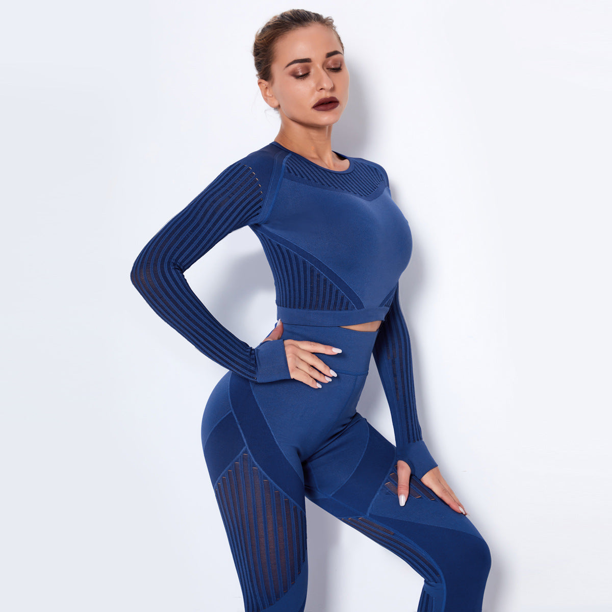 Long Sleeve-Dark Blue