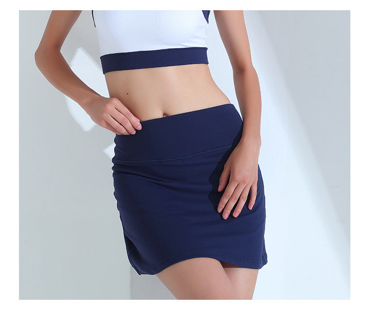 Slim fit skort