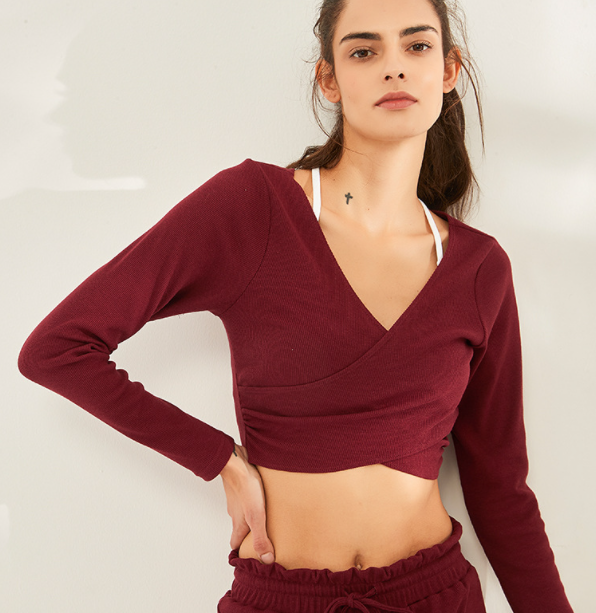Warm cropped top