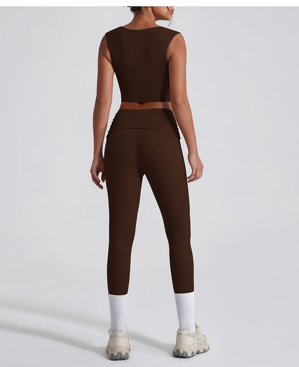 Quick dry sweet heart neck top