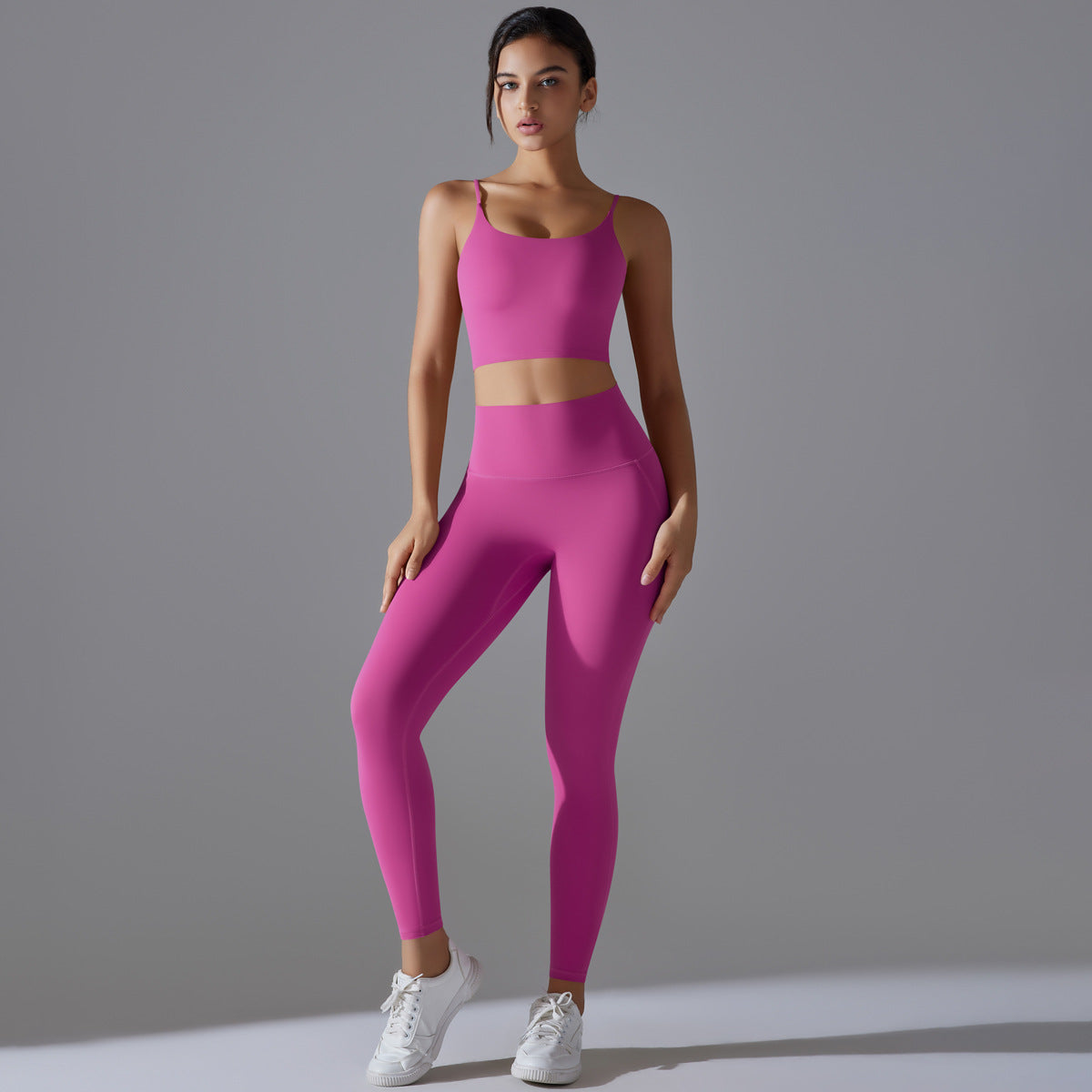 Quick dry two piece fitness set