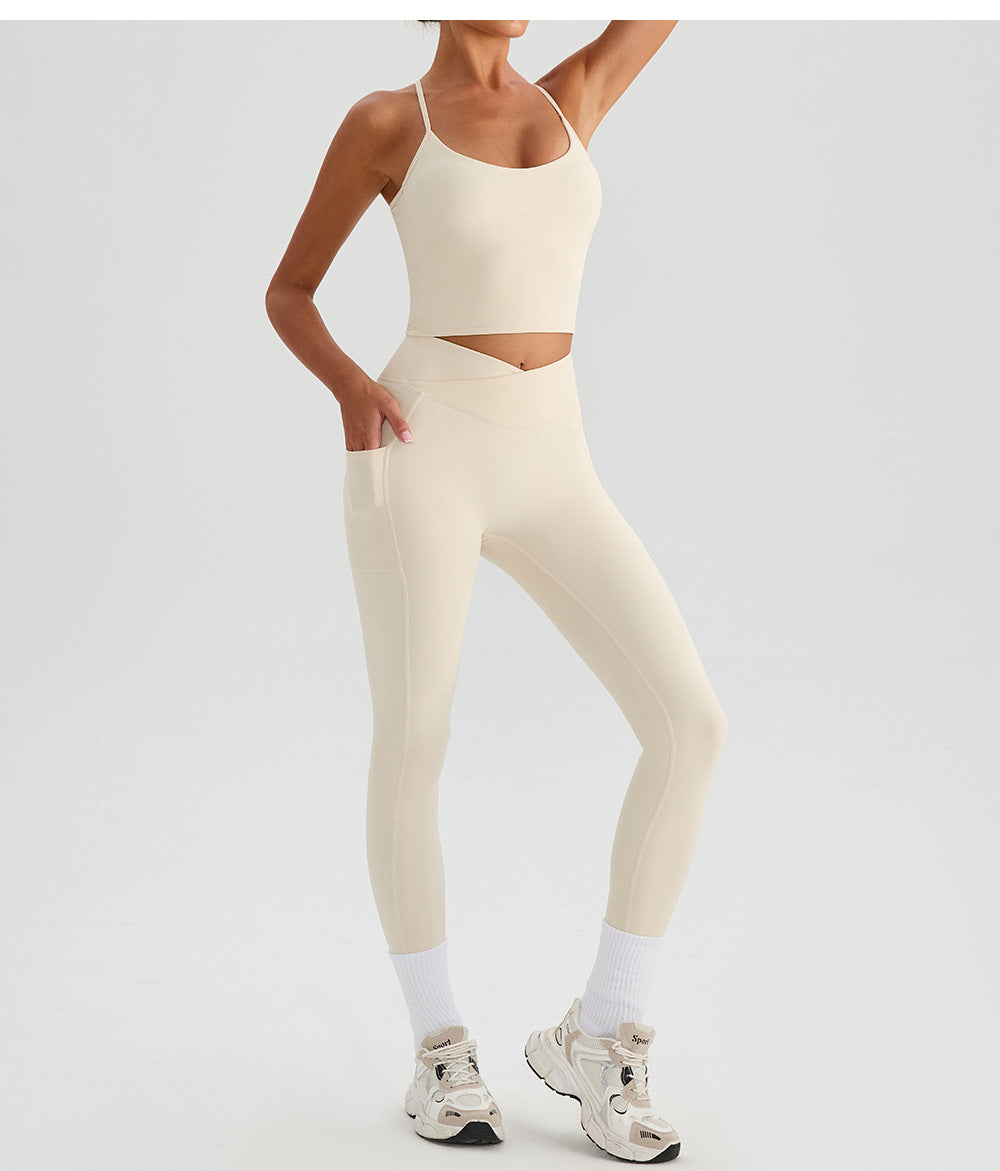 V waist leggings