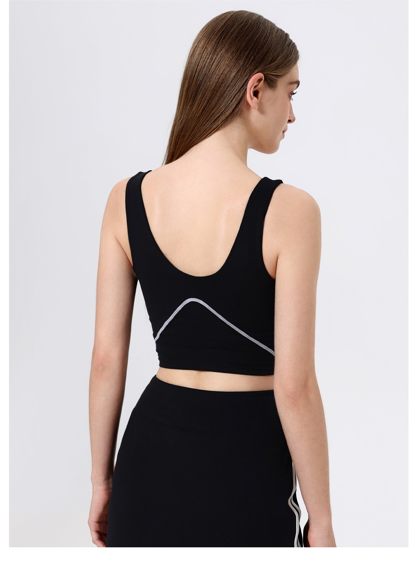 Contrast detail high support vest