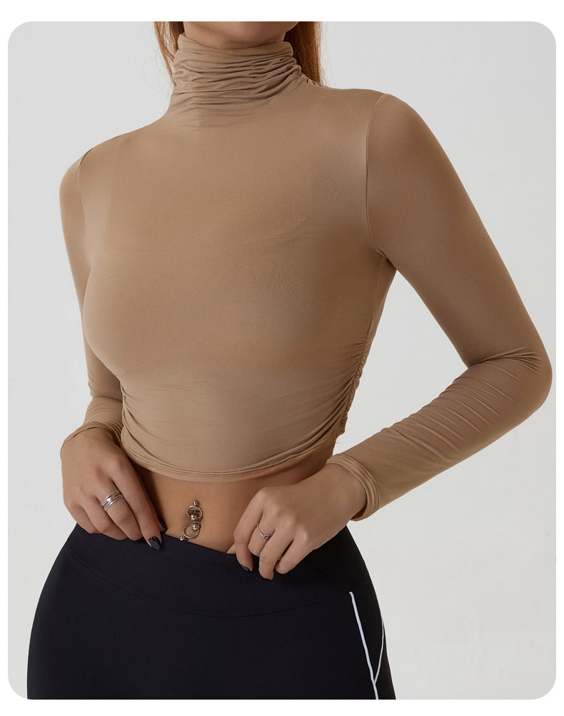 Full sleeve cropped top