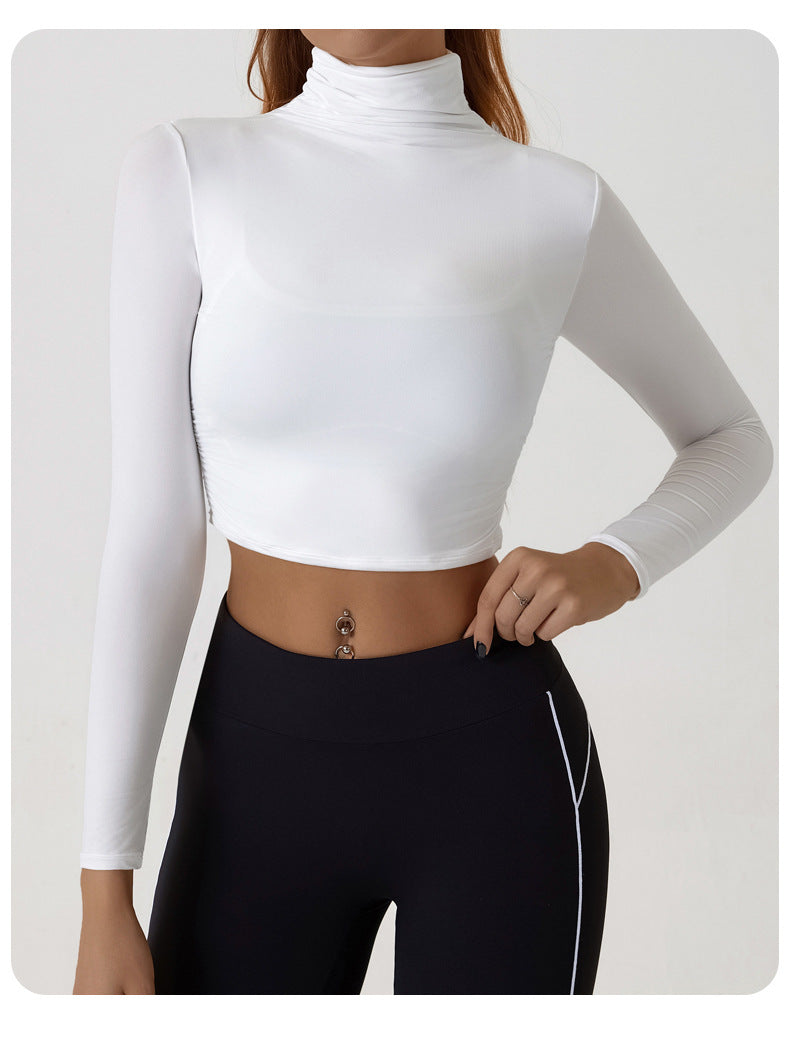 Full sleeve cropped top