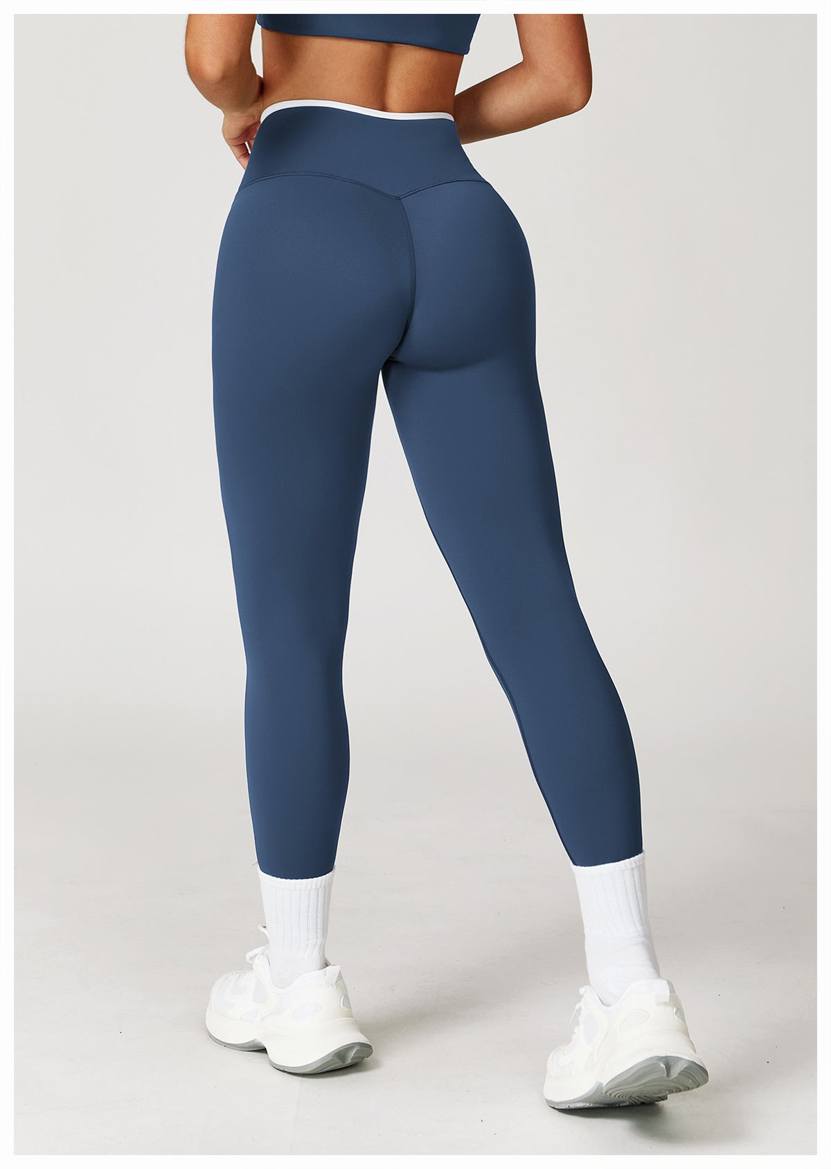 Cross waist leggings