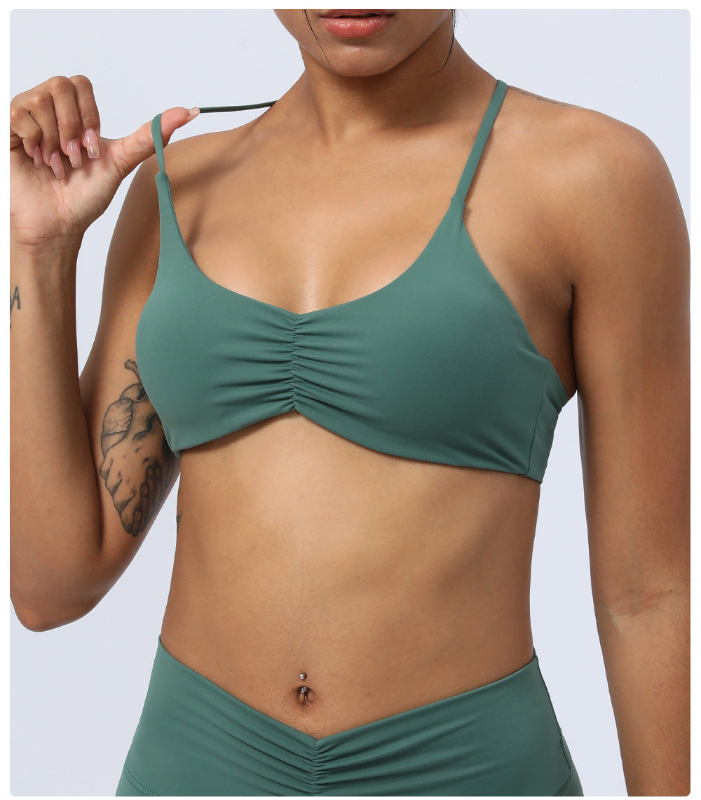 T back sports bra
