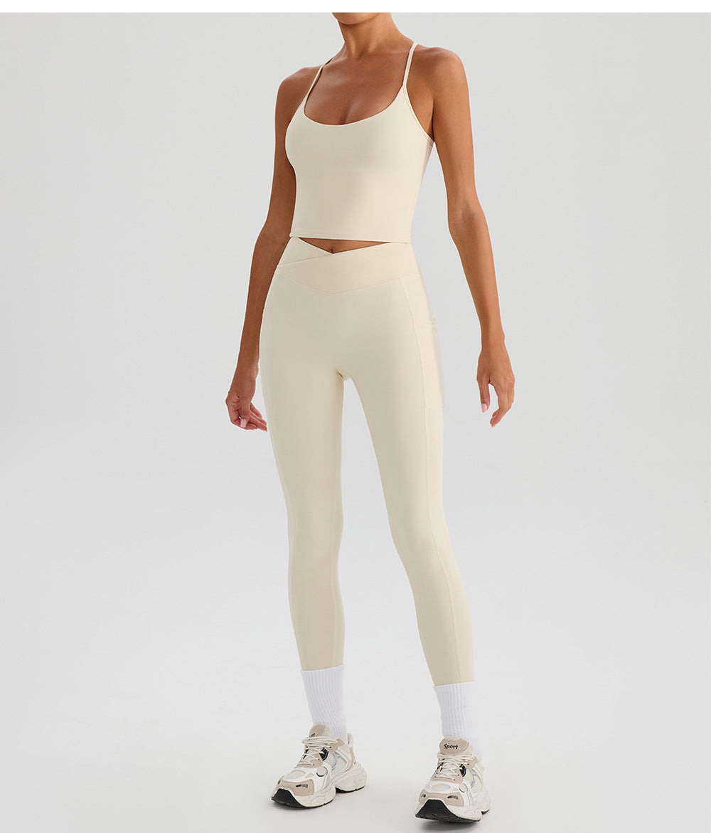V waist leggings